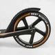 Детский двухколесный самокат Best Scooter 79740 со складной конструкцией, передним амортизатором и фарой, Оранжевый - изображение 4