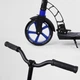 Детский двухколесный самокат Best Scooter 81246 со складной конструкцией, передним амортизатором и ремнем для переноски, Синий - изображение 5