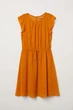 Платье H&M 32 оранжевый 7046372808 - изображение 1