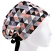 Медицинская шапочка женская HeadwearUniverse универсальная принт геометрия разноцветная - изображение 1