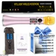 Микрофон Караоке 20 Вт Magic Karaoke L-699 Rose Pink Вокальный Беспроводной с двойной Мембраной низких частот Bluetooth 4.0 Колонка 2в1 Модулятор голоса Эхо с голограммой - изображение 15