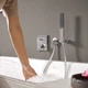 Зовнішня частина змішувача без прихованої частини HANSGROHE Finoris хром латунь 156x156мм 76415000 - зображення 3
