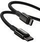 Кабель для зарядки BASEUS CATWJ-01 Type-C to Type-C 100W 1м с поддержкой Power Delivery и Quick Charge Black - изображение 3