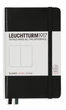 Блокнот Leuchtturm1917 Classic кишеньковий 9 х 15 см нелінований чорний - изображение 1