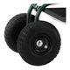 Сиденье на колесах hillvert EX10090178 150 кг зеленое - изображение 4