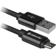 Дата кабель USB 2.0 AM to Micro 5P 1.0m USB08-03T PRO black Defender (87802) - изображение 1