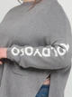 Демисезонный джемпер Only 116324569 XL (73114XL) Серый - изображение 4