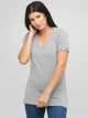 Летняя футболка ASOS AS110619-47 XS (62377XS) Серый - изображение 1