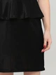 Кэжуал платье с баской, однотонное Name it 190916-009 One size (21616) Черный - изображение 4