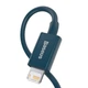 USB кабель для iPhone з роз'ємом Lightning BASEUS Superior Series Fast Charging Data Cable (1M, 2.4A). Blue - зображення 3