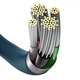 USB кабель для iPhone з роз'ємом Lightning BASEUS Superior Series Fast Charging Data Cable (1M, 2.4A). Blue - зображення 6