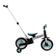 Велосипед трансформер с родительской ручкой Best Trike от 2 до 4 лет Белый - изображение 6