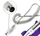 Ручка универсальная для фрезера Nail Drill, ZS на 45000 об/мин, серебро - изображение 3