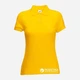 Поло женское Fruit of the loom Lady-Fit 65/35 Polo 063212034 S Желтое (5000000001125) - изображение 1