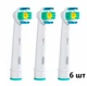 6 шт Насадка для oral b 3d white - изображение 1