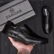 Чоловічі шкіряні туфлі Matador Officer Shoes Black P. 41 - зображення 8