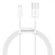 Кабель Baseus Superior Series Fast Charging Lightning 2.4A 1m, White (CALYS-A02) - изображение 1