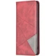 Чехол-книжка с кармашками UniCase Geometric Pattern для Samsung Galaxy M33 (M336) - Red - изображение 2