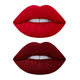 Набор матовых помад Lime Crime Velvetines Rocking Around Lip Duo Red Velvet & Wicked 3.4 мл - изображение 2
