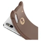 Чехол Baseus для iPhone XS Max Bear Silicone Case, Brown (WIAPIPH65-BE08) - изображение 2