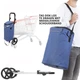 Сумка-візок ShoppingCruiser Allround 41 Blue (650065) - зображення 6