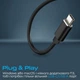 USB-С Promate LiteHub-4 3xUSB 2.0 + USB 3.0 Black (litehub-4.black) - изображение 6