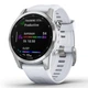 Смарт-часы Garmin Fenix 7S Silver with Whitestone Band (010-02539-03) - изображение 1