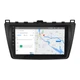 Штатна магнітола Lesko для Mazda 6 II (GH) Рестайлінг 2009-2013 екран 9" 2/32Gb/ Wi-Fi Optima GPS Android - зображення 4