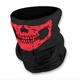 Баф с черепом маска skull из лавсана, Черный/Красный (2405224201) - изображение 1