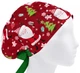 Медицинская шапочка женская HeadwearUniverse универсальная принт Санта с подарками - изображение 1