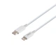 Сетевое зарядное (СЗУ) Устройство Hoco C95A Lineal PD 20W+QC3.0 Type-C to Lightning Белый - изображение 4