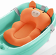 Матрацик килимок для купання дитини у ванну з кріпленнями Belove, Orange Pig + - зображення 3