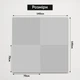 Виниловый фотофон 140x140см, 4в1 Frontlit 450 г/м2 №54093 - изображение 3
