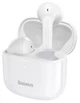 Беспроводные наушники BASEUS E3 Bowie (TWS, Bluetooth 5.0, 5W, зарядный кейс, 6 часов работы, IP64) - Белый - изображение 1