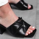 Мюлі жіночі Fashion Louie 3638 36 розмір 23,5 см Чорний - зображення 5