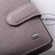 Женский кожаный кошелек Classik DR. BOND WN-2 pink - изображение 2