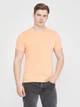 Футболка хлопковая длинная мужская Tommy Hilfiger 10876.8 L Оранжевая - изображение 1