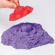 Кинетический песок Wacky-tivities Kinetic Sand Замок из песка 454 г Фиолетовый + формочки и лоток (71402P) - изображение 5