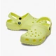 Сабо Crocs Classic 10001-75U-M5/W7 37 Зелено-желтый - изображение 3