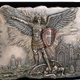 Картина объемная на стену и стол Veronese Архангел Михаил 43х23 см 77611A4 бронзовое покрытие - изображение 2