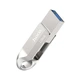 USB накопитель Hoco UD8 128GB Smart Type-C 3.0 серебристый - изображение 2