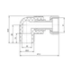 Кутник PPR Blue Ocean з накидною гайкою 20х1/2", 90 ° ВР SD00010053 - зображення 2