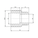 Муфта PPR Blue Ocean 32х20 редукционная SD00006348 - изображение 2
