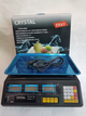 Торговые Весы электронные с калькулятором Crystal 50 kg 6V Черный - изображение 5
