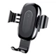 Автомобильный держатель с беспроводной зарядкой Baseus Gravity Car Mount (Air Outlet Version) 1.67A 10W холдер для телефона Black (WXYL-01) - изображение 2