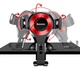 Автомобильный держатель Baseus Osculum Type Gravity Car Mount холдер для телефона Black-Red (SUYL-XP09) - изображение 2
