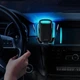 Автомобильный держатель с беспроводной зарядкой Baseus Milky Way Electric Bracket 15W холдер для телефона Black (WXHW02-01) - изображение 2