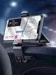 Автомобильный держатель с беспроводной зарядкой Baseus Smart Solar Electric Air Vent с солнечной батареей Silver (SUDZ-A0S) - изображение 6