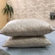 Подушка Cappone Штучний лебединий пух Сіра 50x70 см - зображення 1