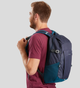 Рюкзак туристичний міський Quechua Arpenaz NH100 20л Blue/Green, 47х24х14см - зображення 7